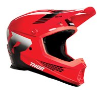 THOR SECTOR 2 CARVE HELMET COLOUR RED / WHITE