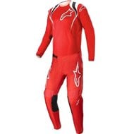 OUTLET COMBO ALPINESTARS FLUID NARIN COULEUR ROUGE MARTE / BLANC - TAILLES 38 USA / 2XL