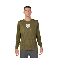 CAMISETA MANGA LARGA FOX RANGER TRU DRI COLOR VERDE OLIVA
