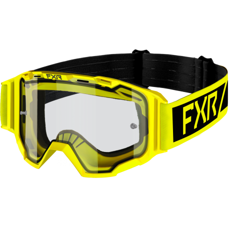 FXR YOUTH MAVERICK CLEAR GOGGLES COLOUR YELLOW FLUO / BLACK
