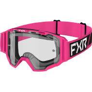 FXR YOUTH MAVERICK CLEAR GOGGLES COLOUR PINK