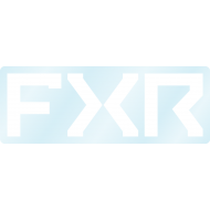 PEGATINA FXR SPLIT 25 CM COLOR BLANCO / TRANSPARENTE