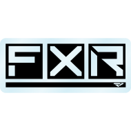 FXR BOX 7.5 CM STICKER COLOUR BLACK / CLEAR