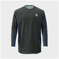 OUTLET CAMISETA HUSQVARNA GOTLAND COLOR NEGRO / AZUL