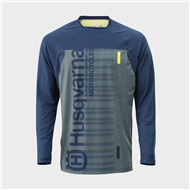 OUTLET CAMISETA HUSQVARNA AUTHENTIC COLOR GRIS / AMARILLA [LIQUIDACIONSTOCK]