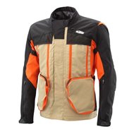 KTM ADV R V2 JACKET OUTLET BLACK / BROWN