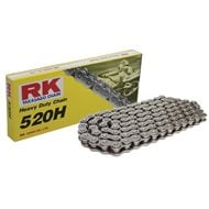 CHAIN RK 520 H 120 PACES WITHOUT CHAIN RINGS COLOUR SILVER