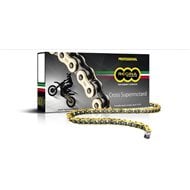 REGINA 428 RX3 136 PACES CHAIN WITHOUT RETAINERS GOLD COLOUR