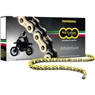 REGINA 520 ZRE CHAIN WITH RETAINERS 118 PACES GOLD COLOUR
