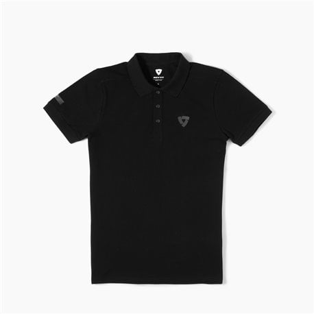 POLO REV'IT THROWBACK COLOR NEGRO