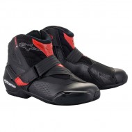 BOTTES ALPINESTARS SMX-1 R V2 VENTED COULEUR NOIR / ROUGE