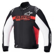 Veste Alpinestars Monza-Sport couleur noir bright / rouge / blanc
