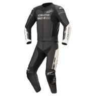 ALPINESTARS GP FORCE CHASER 2 PC LEATHER SUIT BLACK / WHITE