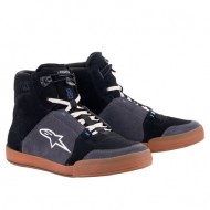 ZAPATOS ALPINESTARS CHROME COLOR NEGRO / GRIS OSCURO / AZUL CHICLE