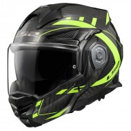 CASCO LS2 FF901 ADVANT X CARBON FUTURE COLORE NERO / VERDE LIME