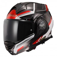 CASCO LS2 FF901 ADVANT X SPECTRUM COLORE NERO / BIANCO / ROSSO