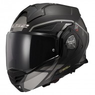 CAPACETE LS2 FF901 ADVANT X METRYK COR PRETO / CINZA