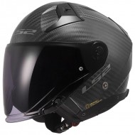 CASCO LS2 OF603 INFINITY II CARBON SOLID COLOR NEGRO MATE [LIQUIDACIONSTOCK]