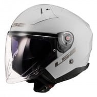 CASCO LS2 OF603 INFINITY II SOLID COLOR BLANCO MATE