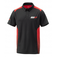 POLO HUSQVARNA REPLICA TEAM COLOR ROJO / NEGRO