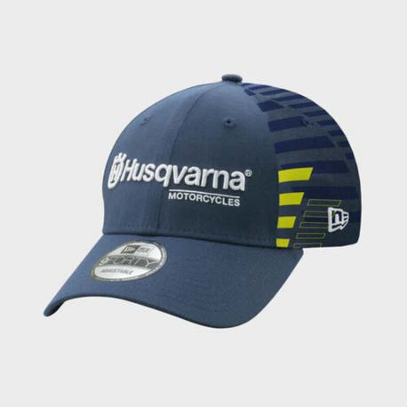 HUSQVARNA TEAM COLOR NAVY BLUE / YELLOW CAP