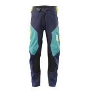 PANTALÓN INFANTIL HUSQVARNA RAILED COLOR AZUL / AMARILLO / NEGRO