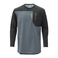 CAMISETA HUSQVARNA GOTLAND COR CINZA / PRETO