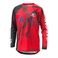 CAMISETA INFANTIL GAS GAS OFFROAD COR AZUL / PRETO / VERMELHO