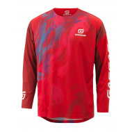 T-SHIRT GAS GAS FASTAIR COULEUR ROUGE