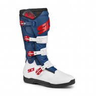 OUTLET BOTAS SIDI X POWER SC COR BRANCO / AZUL / VERMELHO