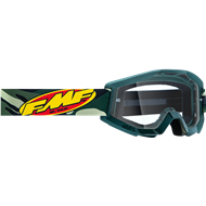 OFFER OUTLET FMF 100% ASSAULT GOGGLES  CAMOUFLAGE COLOUR - CLEAR LENS
