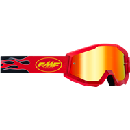 OFFER 100%  FMF FLAME GOGGLES  RED COLOUR  -  RED MIRROR LENS