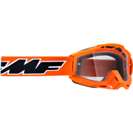 OUTLET GAFAS 100% FMF ROCKET OTG COLOR NARANJA - LENTE TRANSPARENTE