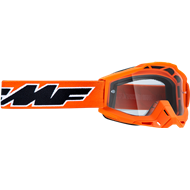 OUTLET ÓCULOS 100% FMF ROCKET OTG COR LARANJA - LENTE TRANSPARENTE