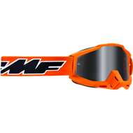 OUTLET GAFAS 100% FMF ROCKET COLOR NARANJA - LENTE PLATEADA ESPEJO