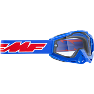 OUTLET ÓCULOS 100% FMF ROCKET COR AZUL - LENTE TRANSPARENTE