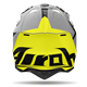 CASCO AIROH WRAAAP RELOADED COLOR AMARILLO MATE