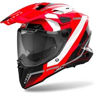 CASCO AIROH COMMANDER 2 MAVICK COLOR ROJO BRILLO