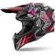 CASCO AIROH WRAAAP CYBER COLOR ROJO MATE