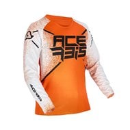 CAMISETA INFANTIL ACERBIS MX J-KID FIVE COLOR NARANJA / BLANCO