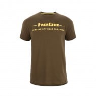 CAMISETA HEBO CASUAL WEAR COLOR VERDE CAQUI