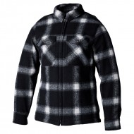 CAMISA REFORZADA CON ARAMIDA MUJER RST BRUSHED COLOR NEGRO