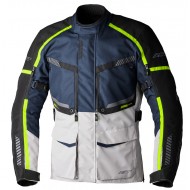 JAQUETA RST MAVERICK EVO AMARELO NEON / AZUL MARINHO