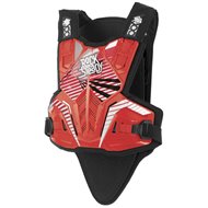 POLISPORT ROCKSTEADY FUSION RED CHEST PROTECTOR