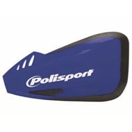 OUTLET PROTETOR DE MÃOS + KIT UNIVERSAL DE MONTAGEM POLISPORT DEFENDER COR AZUL / BRANCO [OFERTA POLISPORT]
