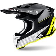OUTLET CASCO AIROH TWIST 2.0 TECH  COLOR AMARILLO MATE