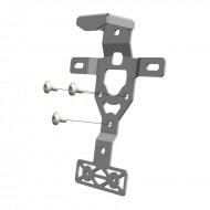 SUPPORTO TARGA CROSSPRO DUCATI DESERTX (2022-2023) COLORE NERO TEXTURIZZATO