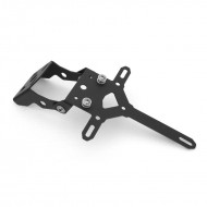 SUPORTE DE PLACA CROSSPRO KEEWAY RKF 125 (2018-2019) COR PRETA TEXTURIZADA