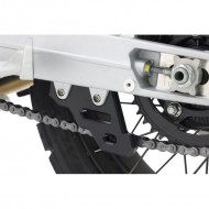 PROTECTOR DE CORRENTE INFERIOR CROSSPRO APRILIA TUAREG 660 (2022-2025) COR PRETO POLIDO