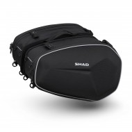 SHAD E48 EXPANDABLE BLACK SADDLEBAGS KIT